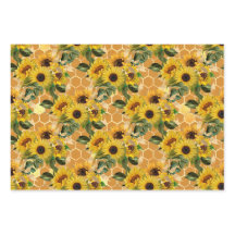 Stilvolle Gelbblüten Goldwabenrübe Aquamarin