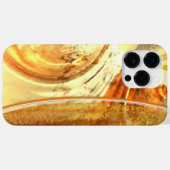 Stilvolle gelbe Naturerde-Töne Abstrakt Case-Mate iPhone Hülle (Rückseite (Horizontal))