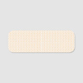 Stilvolle gemusterte Alltags-Tasche Namensschild (Vorderseite)