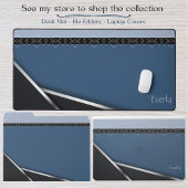 Stilvolle geometrische Office-Dekorationsplattform Schreibtischunterlage