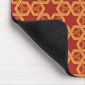 Stilvolle geometrische Verzierung Mousepad (Ecke)