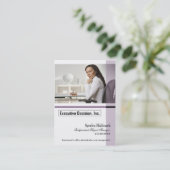 Stilvolle Geschäfts-Karte - Allzweck"Führungskraft Visitenkarte (Stehend Vorderseite)