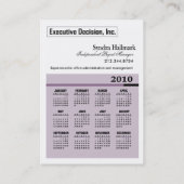 Stilvolle Geschäfts-Karte - Allzweck"Führungskraft Visitenkarte (Rückseite)