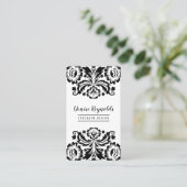 STILVOLLE GESCHÄFTSFÜHRUNG hübscher, eleganter Dam Visitenkarte (Stehend Vorderseite)