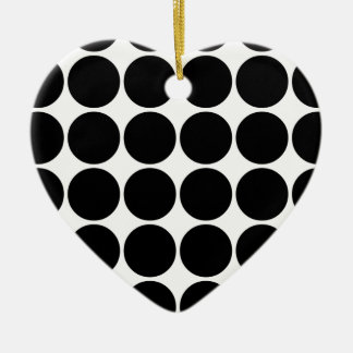 Stilvolle Geschenke für Mädchen-schwarze Tupfen Keramikornament
