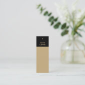 Stilvolle Geschenketags Mini Visitenkarte (Stehend Vorderseite)