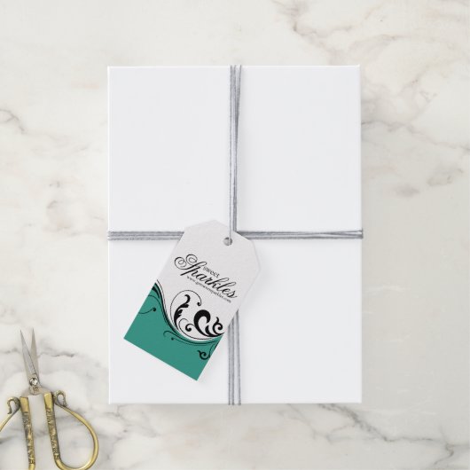 Stilvolle Geschenkhang Tag Geschenkanhänger (Mit Garn)