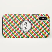 Stilvolle GHANA Monogram Abundant Life John 10:10 Case-Mate iPhone Hülle (Rückseite (Horizontal))