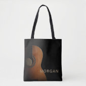 Stilvolle Gitarrenmusik Moderne Tasche (Vorderseite)