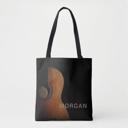 Stilvolle Gitarrenmusik Moderne Tasche (Vorderseite)