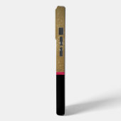 Stilvolle Glitzer Heelse & Lipstick Case-Mate iPhone Hülle (Rückseite / Links)