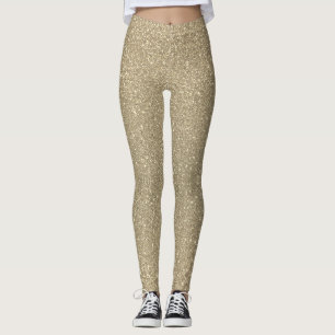 Stilvolle Glitzer Leggings