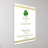 Stilvolle Gold Foil St. Patrick's Day 1. Geburtsta Foliendrucke (Ablage )