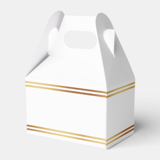 Stilvolle Gold Foil St. Patrick's Day 1. Geburtsta Geschenkschachtel (Rückseite)