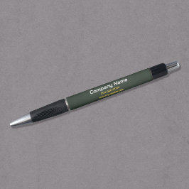 Stilvolle Gold & Forest Green Kugelschreiber