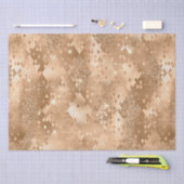 Stilvolle Gold Glitzer Jungle Snake Skin Pattern Seidenpapier (Handwerk)