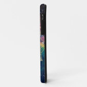 Stilvolle Gold Mandala Farbennebel Case-Mate iPhone Hülle (Hinten/Links)