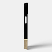 Stilvolle Gold Mosaikschildkröte Case-Mate iPhone Hülle (Rückseite / Rechts)