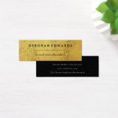 Stilvolle Gold Speck Muster Metallic Gold (Schreibtisch)