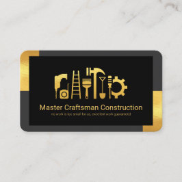 Stilvolle Gold Tab Frame Zuhause Renovierung Visitenkarte