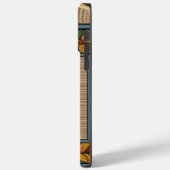 Stilvolle Golden Retriever Hund farbenfrohe Rahmen Case-Mate iPhone Hülle (Rückseite / Links)