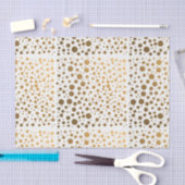 Stilvolle Goldfolieconfetti-Punkte Seidenpapier (Handwerk)