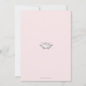 Stilvolle Grace Religious Occasion Einladung (Rückseite)