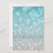 Stilvolle Graduation Cap, Wine Glass Bokeh Abschlu Einladung (Rückseite)