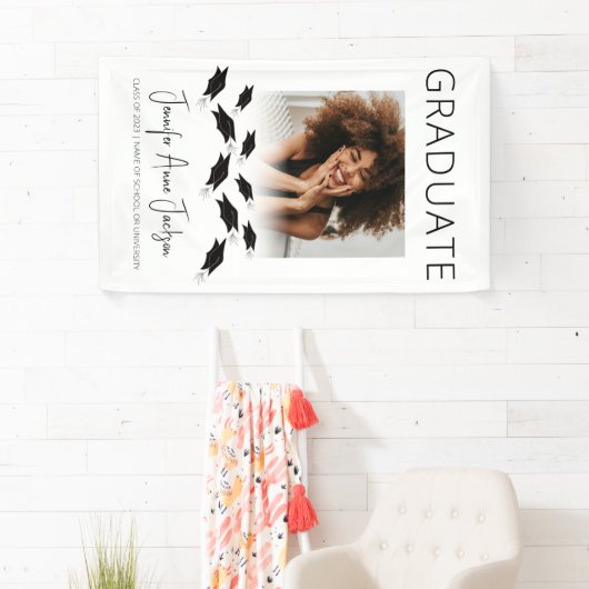 Stilvolle Graduierungsparty Banner (Insitu)