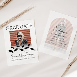 Stilvolle Graduierungsparty Einladung