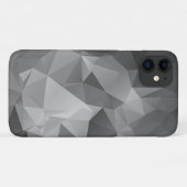 Stilvolle graue Abstrakte Pyramide Kunst, Dichtung Case-Mate iPhone Hülle (Rückseite (Horizontal))