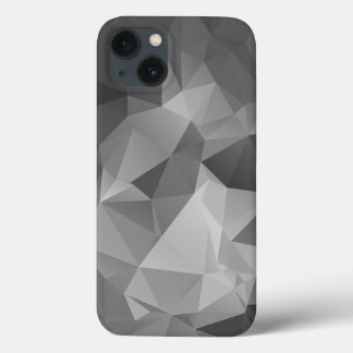 Stilvolle graue Abstrakte Pyramide Kunst, Dichtung Case-Mate iPhone Hülle