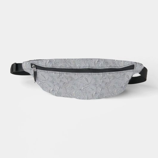 Stilvolle graue Bauchtasche (Vorderseite)
