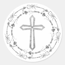 Stilvolle graue Kreuz-Krustentsche