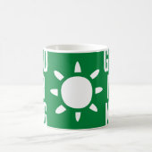 Stilvolle Green Good Morning Sun Tee Tasse (Mittel)