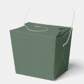 Stilvolle Green Pattern Luxury Party Leckerei Auss Geschenkschachtel (Vorderseite)