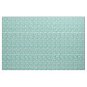 Stilvolle grüne blaue Vory Geometric Zebra Muster Stoff (Yard (91,4 cm))