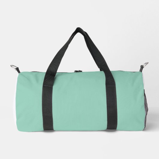 Stilvolle grüne Reisetasche Duffle Bag (Vorderseite)