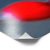 Stilvolle Hahnenbeeren im Herbst Fotodruck (Ecke)