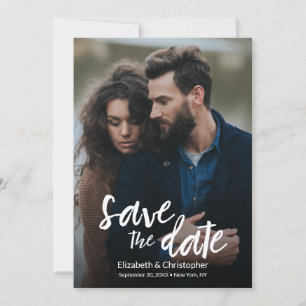 Stilvolle, handgeschriebene QR CODE Hochzeitswebsi