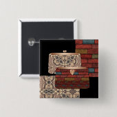 Stilvolle Handtaschen Button (Vorne & Hinten)