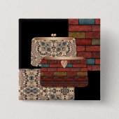 Stilvolle Handtaschen Button (Vorderseite)