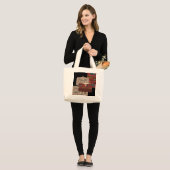Stilvolle Handtaschen Jumbo Stoffbeutel (Vorderseite (Model))