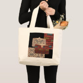 Stilvolle Handtaschen Jumbo Stoffbeutel (Vorderseite (Produkt))