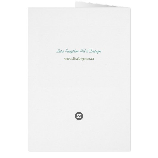 Stilvolle Happy Birthday Personalize Name Card (Hinten)