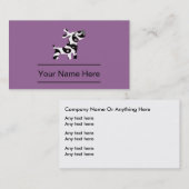 Stilvolle Haustierpflege-Visitenkarten Visitenkarte (Vorne/Hinten)