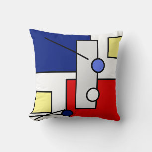 Stilvolle Helle Abstrakte Kunst Geometrie Form Kis Kissen