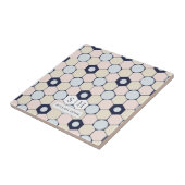 Stilvolle Hexagons und Kreise Nahtloses Muster Fliese (Seite)