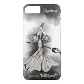 Stilvolle HexenIllustration Case-Mate iPhone Hülle (Rückseite)