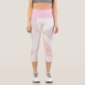 Stilvolle High Waisted Capris mit einzigartiger Ro (Vorderseite)